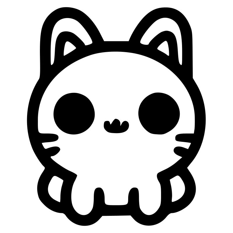Cute Cat Sitting