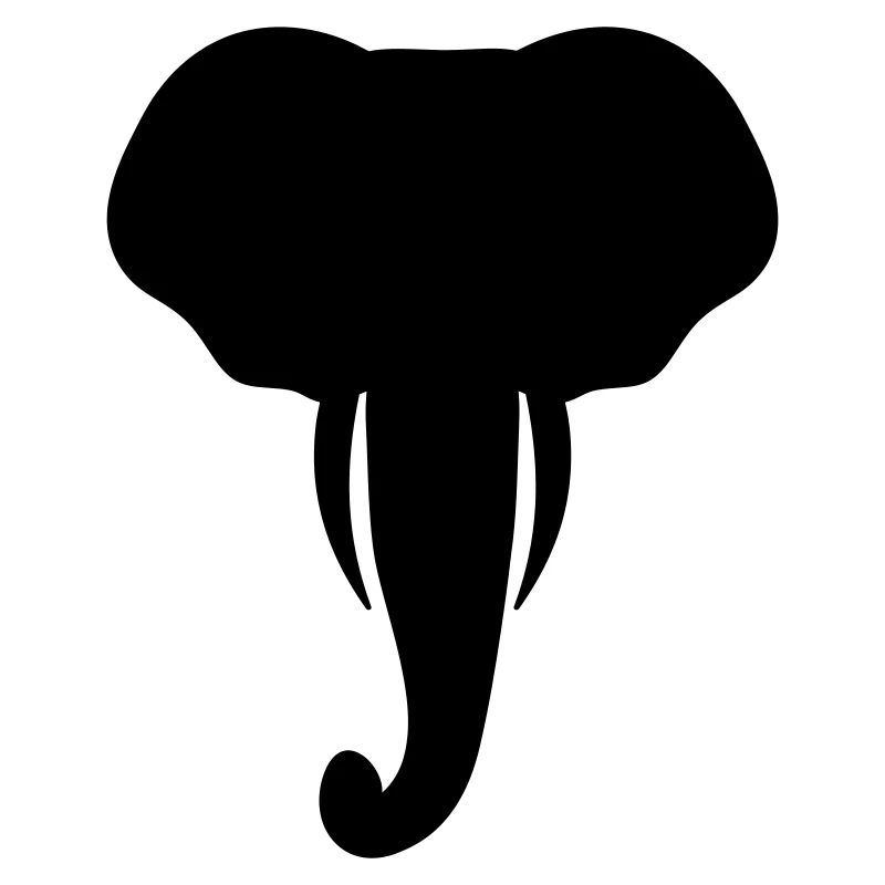 Elefant Kopf Tier Geschenk