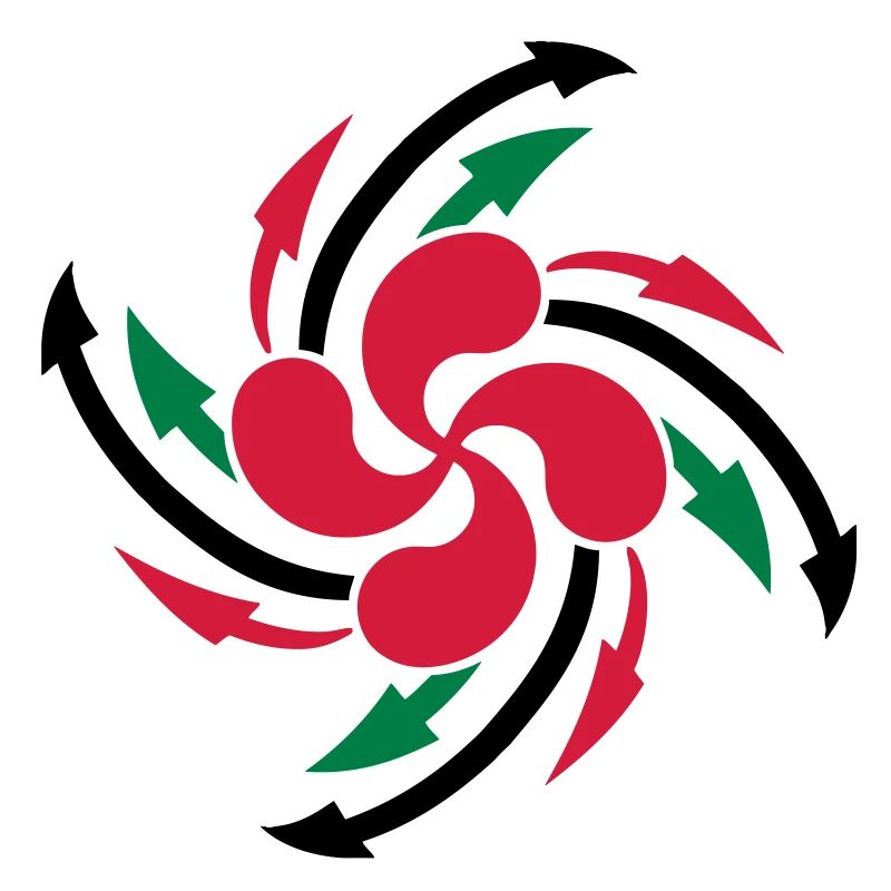 lauburu basque cross design