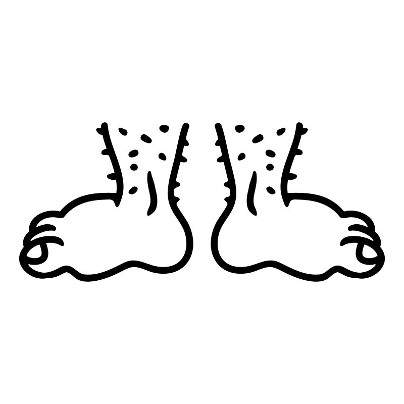 Füße - Line