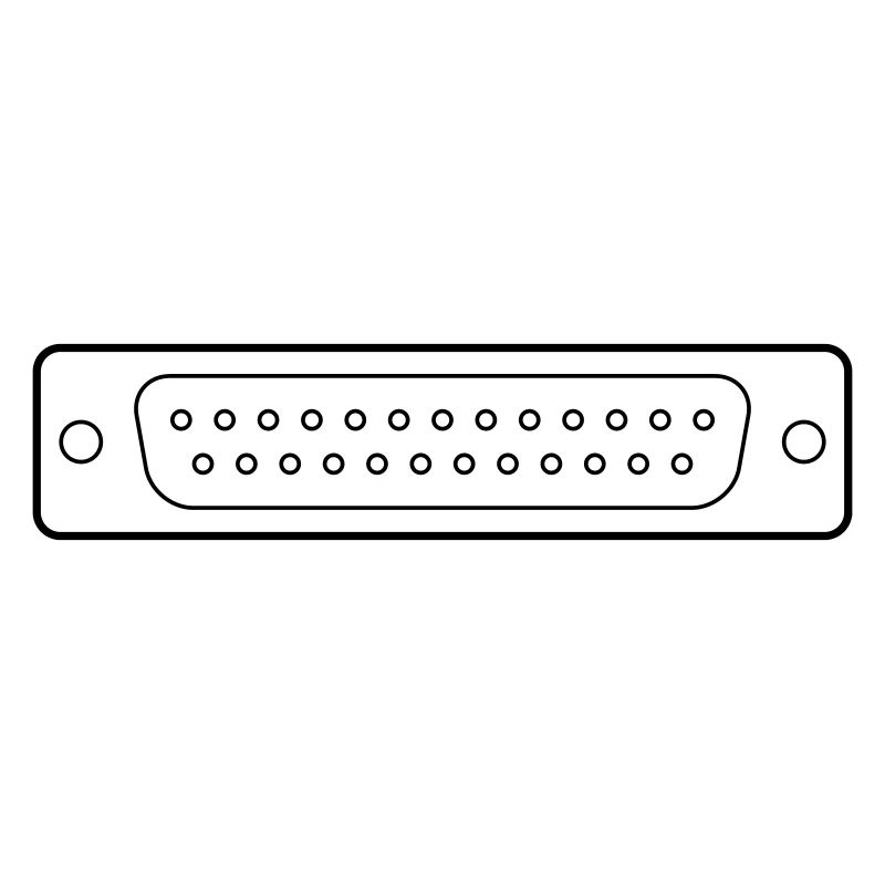 DB 25 Connector Parallel, Printer