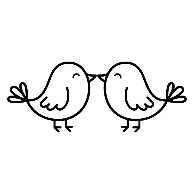 Oiseaux mignons