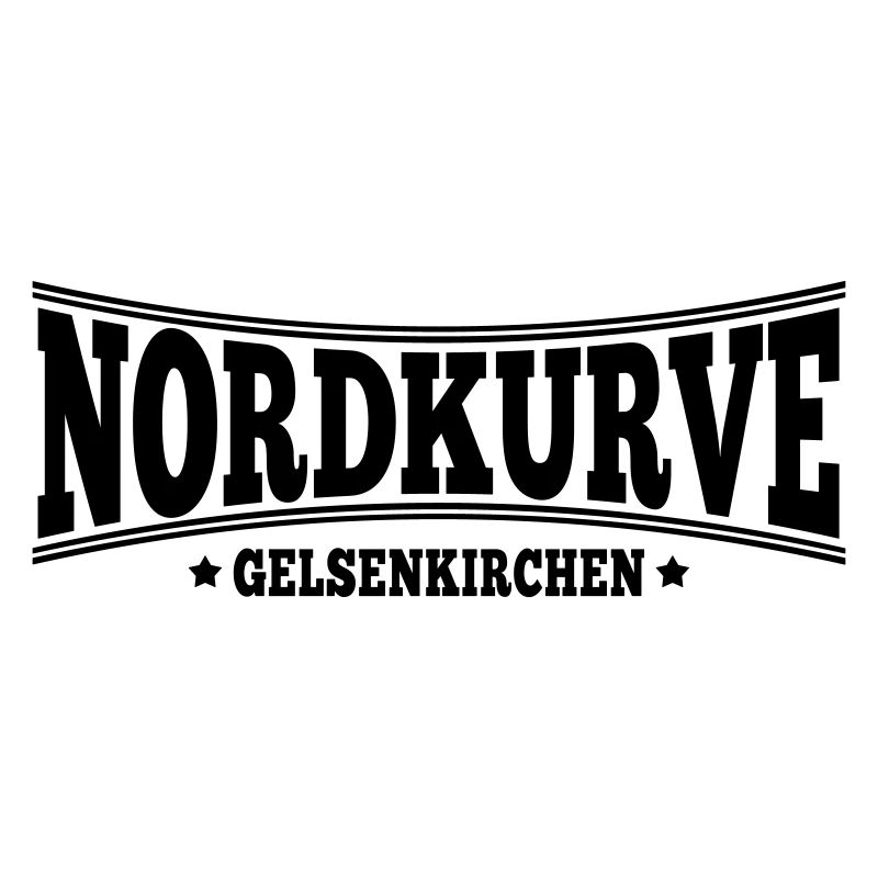 Nordkurve Gelsenkirchen | Farbe änderbar