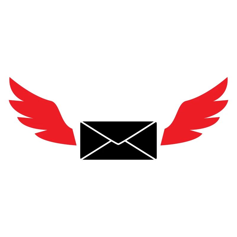 Express Mail Envelope Winged Post