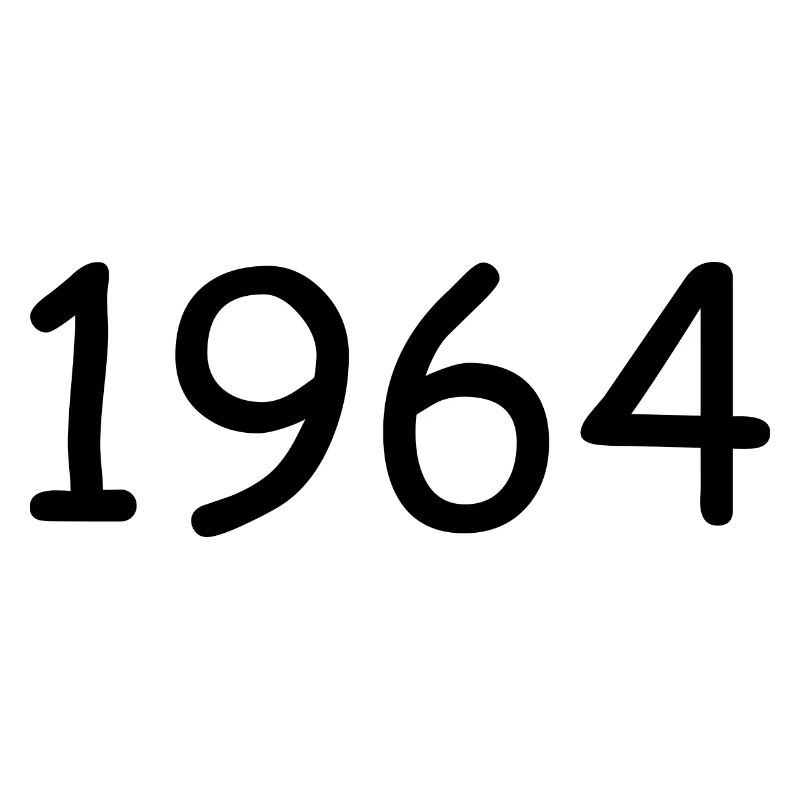 Personalize 1964 60th Birthday Template