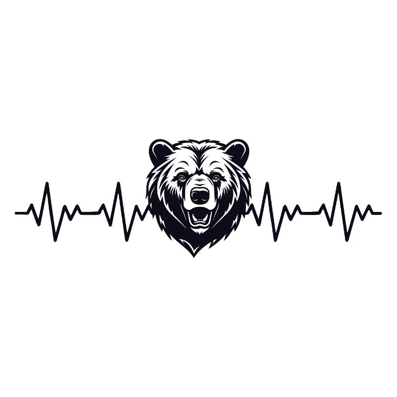 Bär EKG Herzschlag