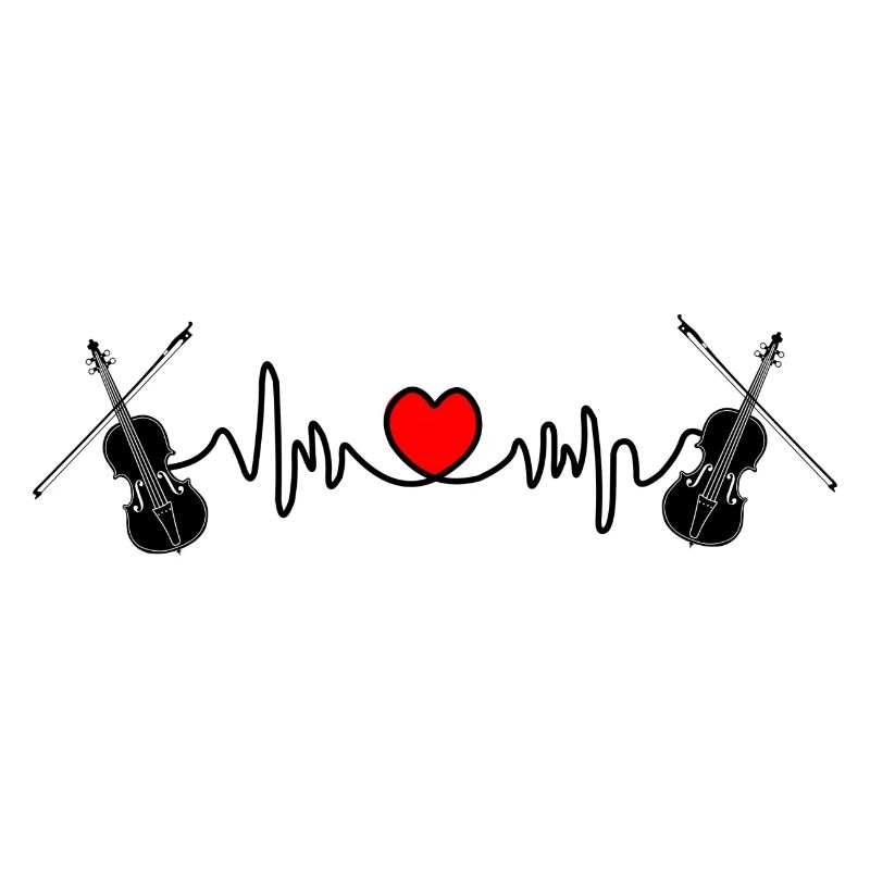 Cardio Herzfrequenz Violine