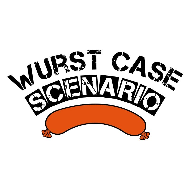 Wurst case scenario grillen BBQ Griller Geschenk