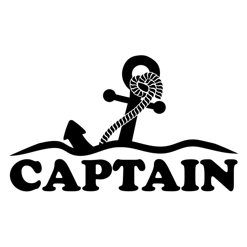 Anchor under water waves Captain design