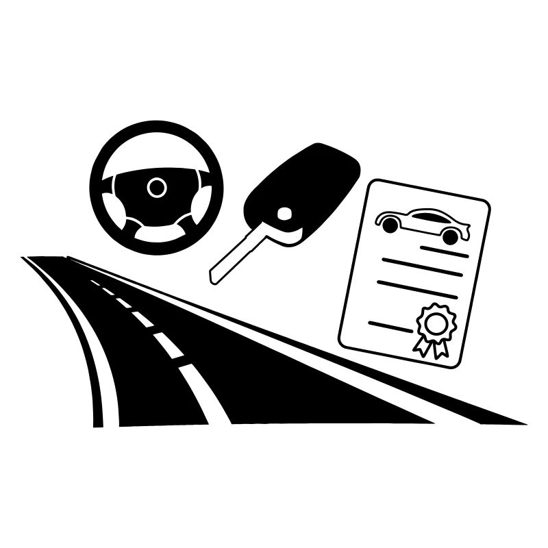 Highway car driver's license