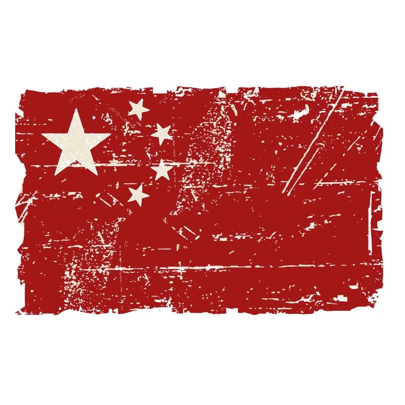 China Vintage Flag
