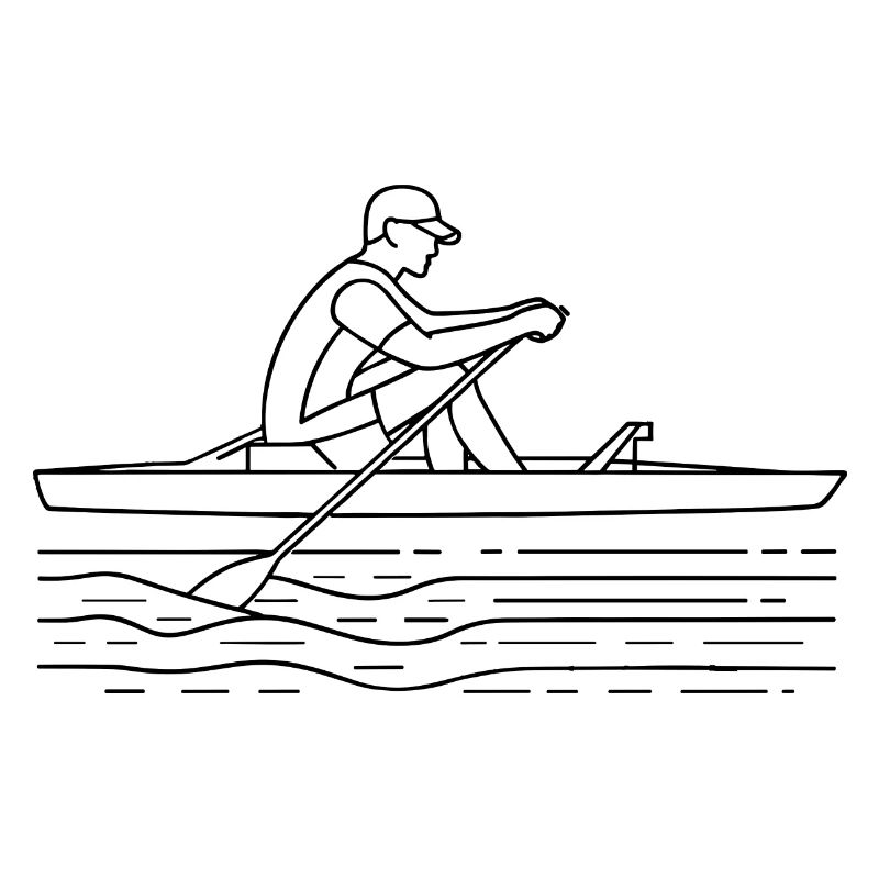 Rower Drawing