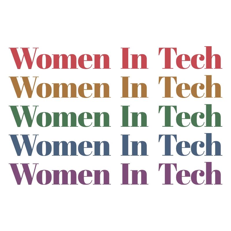 Frauen in Tech Software Entwickler Lehrer Geschenk