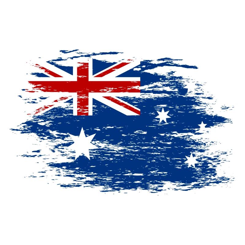 Australia flag used