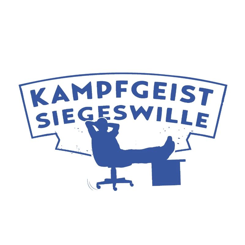 Kampfgeist Siegeswille - Chef im Hocker
