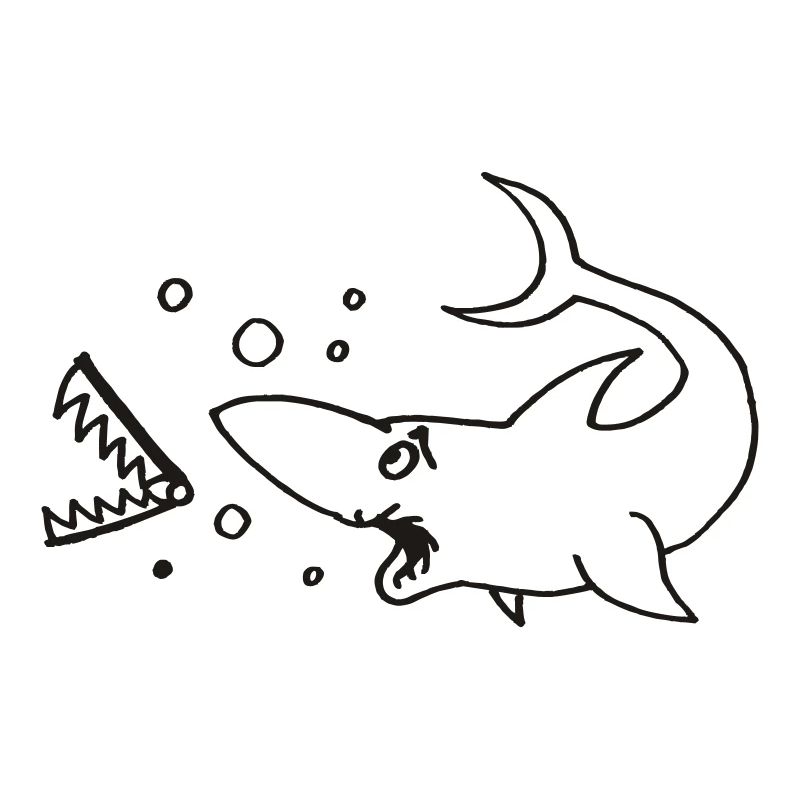 Shark perd des dents