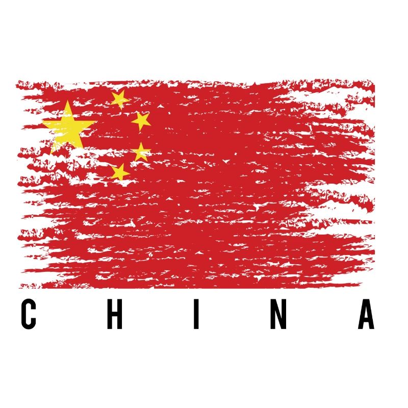 Chinesischer Flaggenpinsel