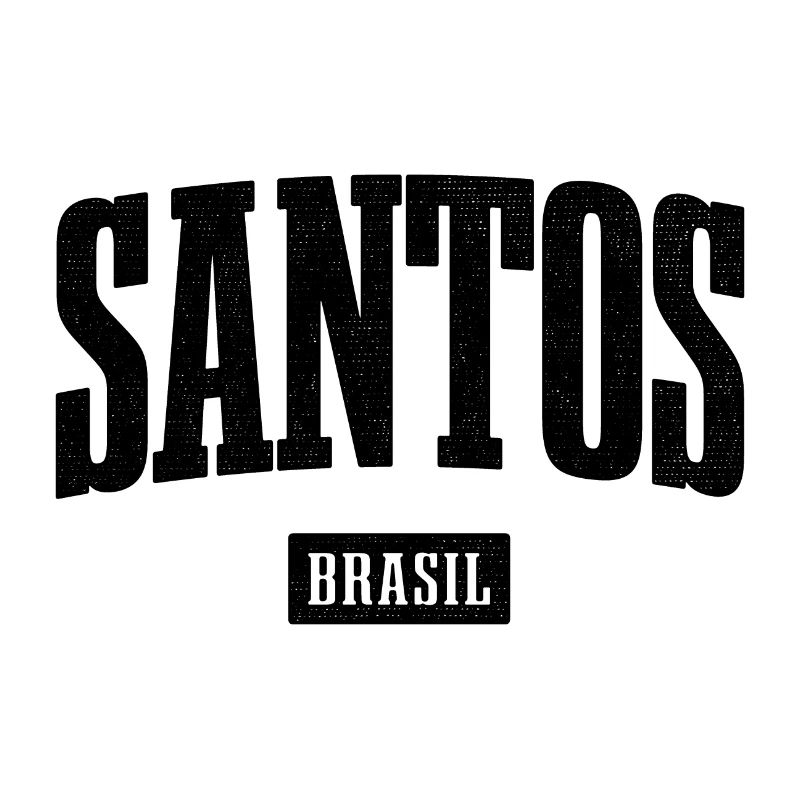 Santos Brasil Bold Lettering