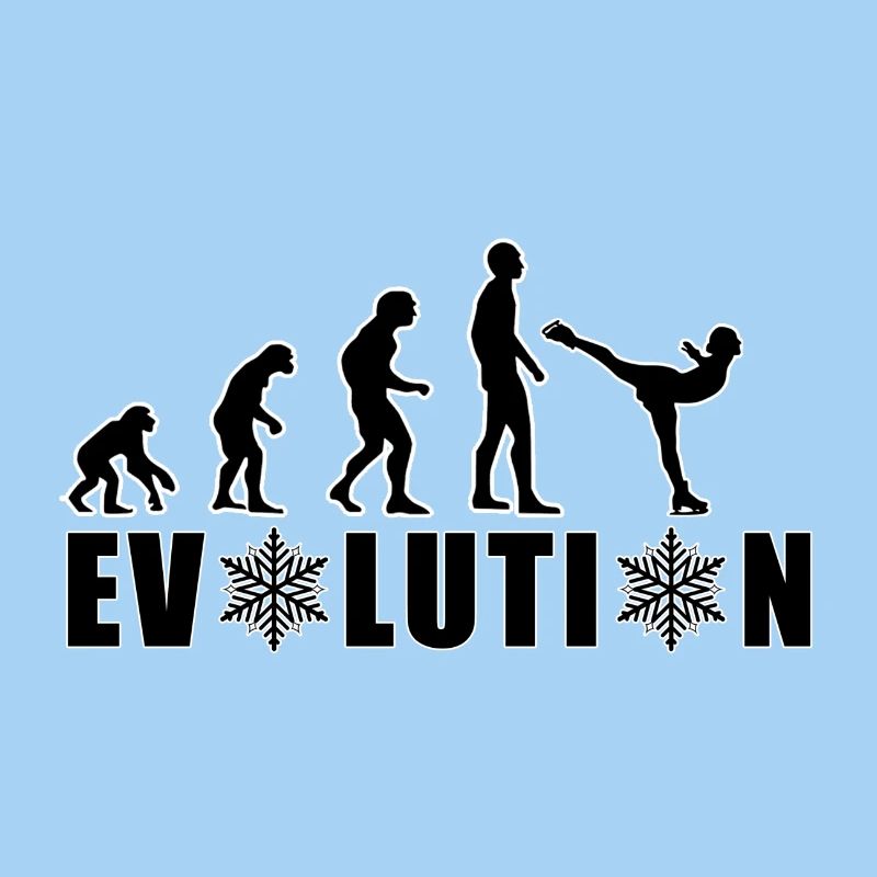 EVOLUTION EISKUNSTLAUF WINTER SCHNEE