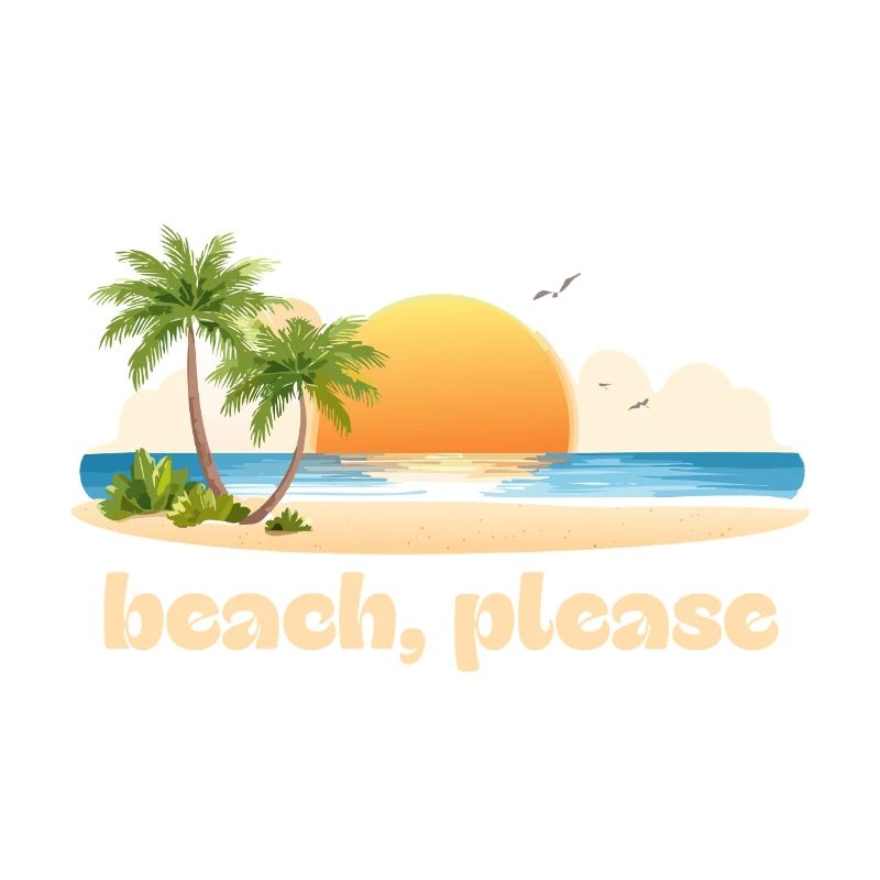 Strand, bitte