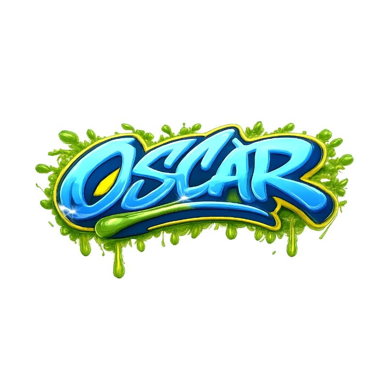 GRAFFITI NAME OSCAR FOR  PERFECT GIFT PRINTABLE on