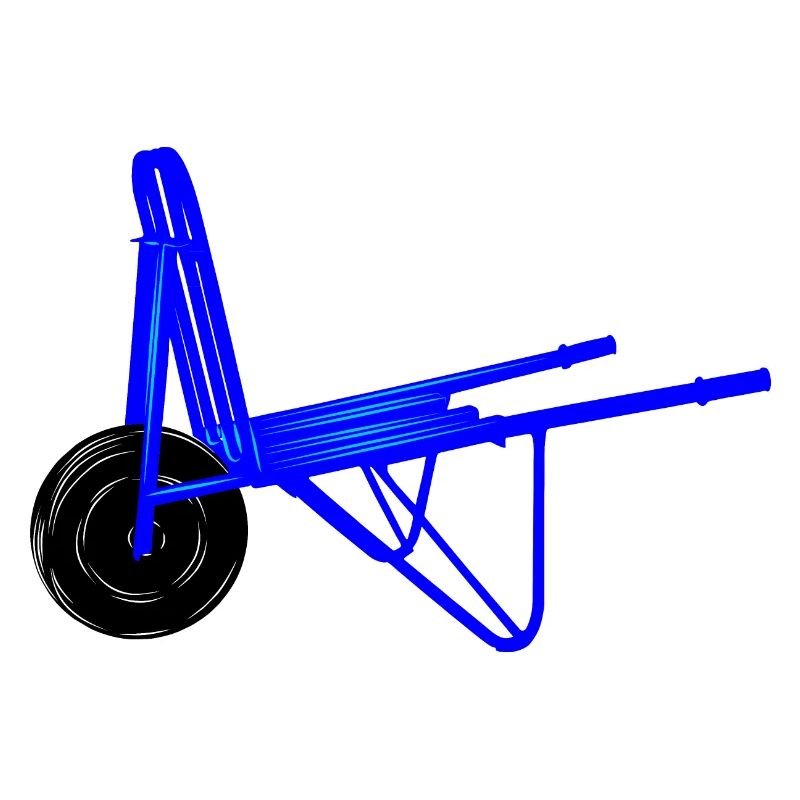Pflasterstein-Schubkarren-Logo