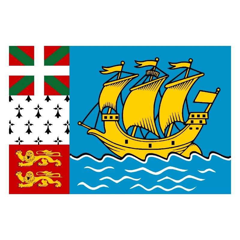 Drapeau de Saint-Pierre-et-Miquelon