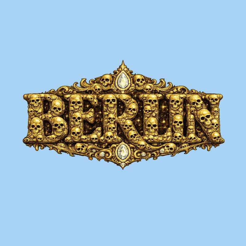 Baroque BERLIN with skull