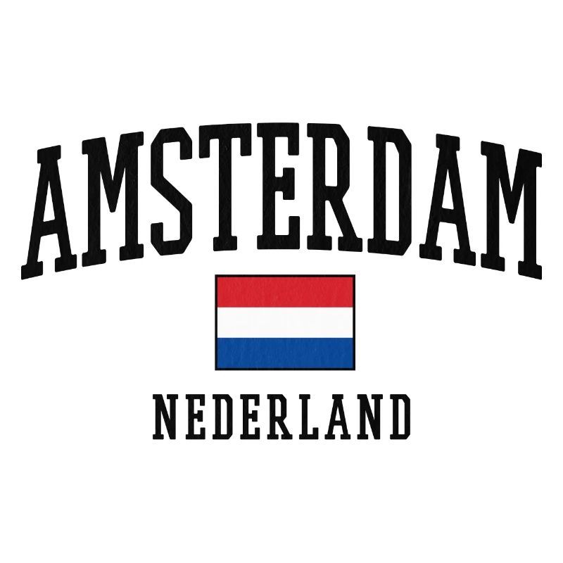 Amsterdam Niederlande Flaggenkunst