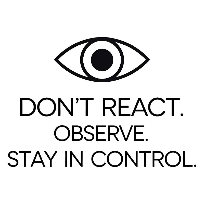 Minimalist Eye Illustration with Powerful Message 