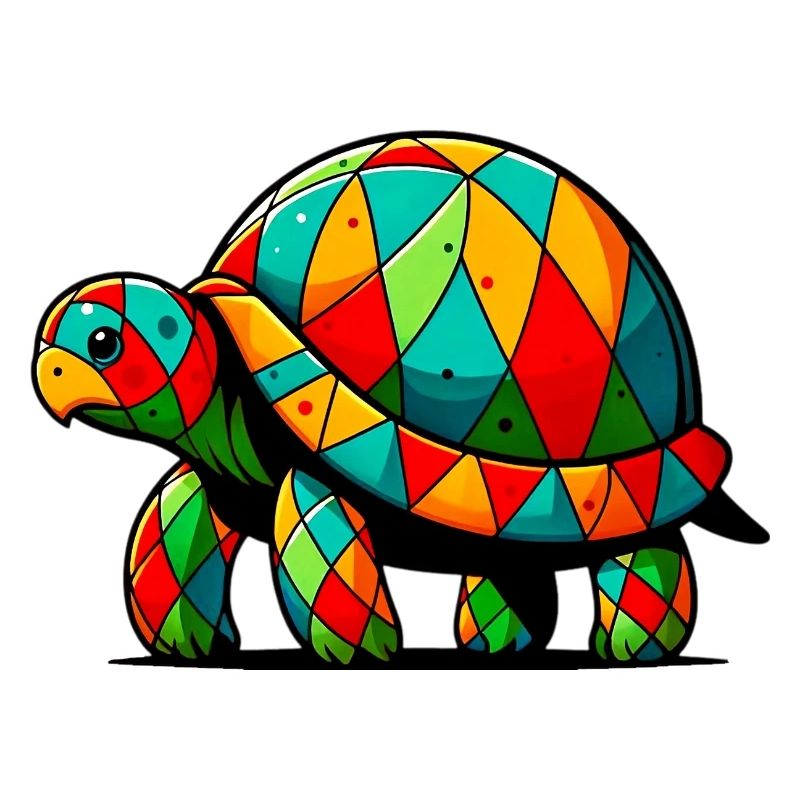 Harlekin-Schildkröte