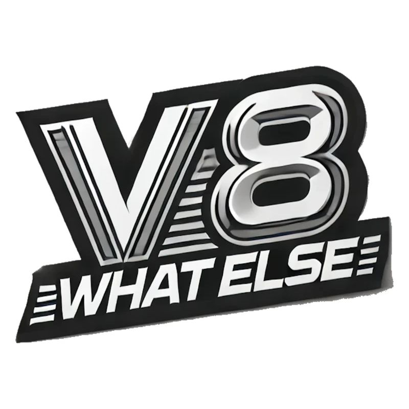 V8 what else logo