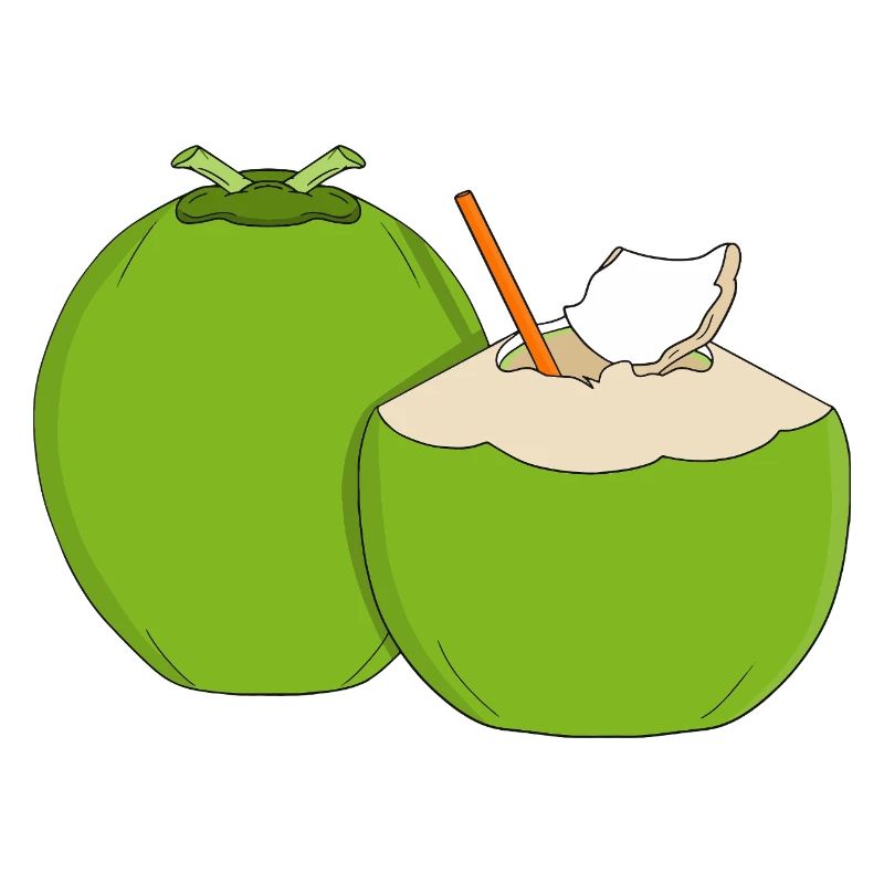 Emerald Coconut Splash