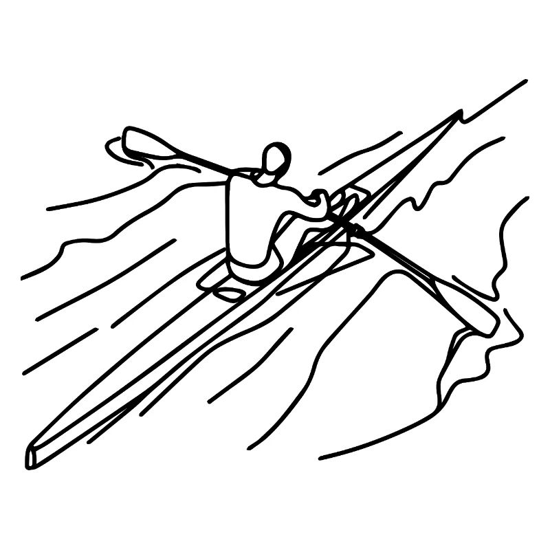 Rower Drawing