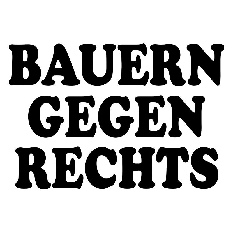 Bauern gegen rechts