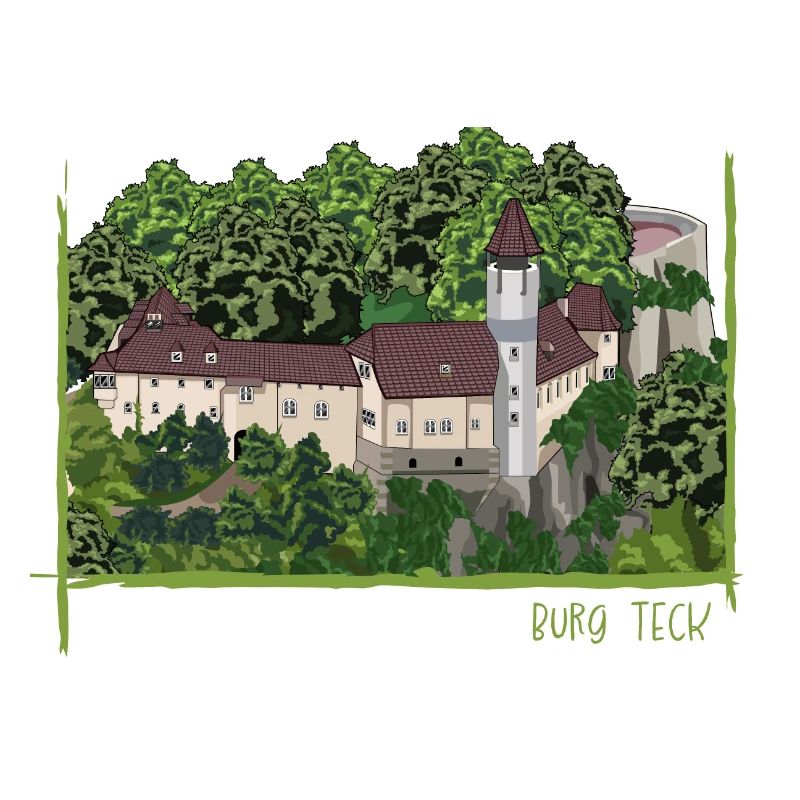 Château de Teck // Illustration
