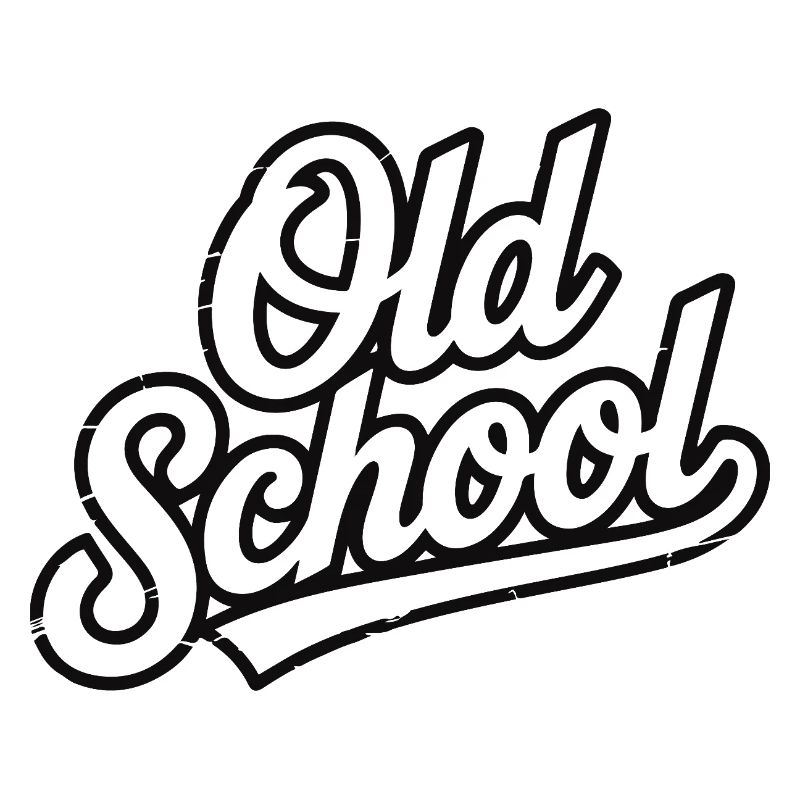 Old School Script Vintage Logo