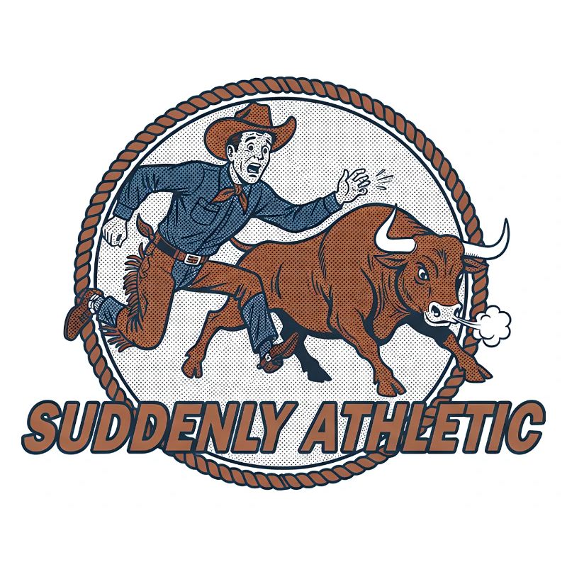 Plötzlich Athletisches Rodeo
