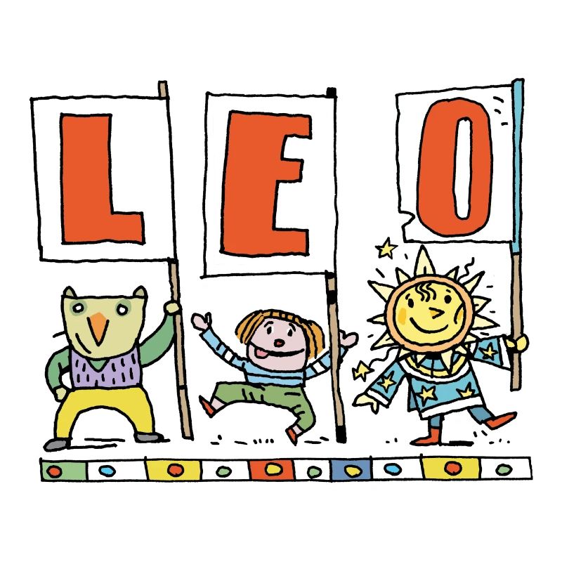 Leo Kinder Banner Kunst