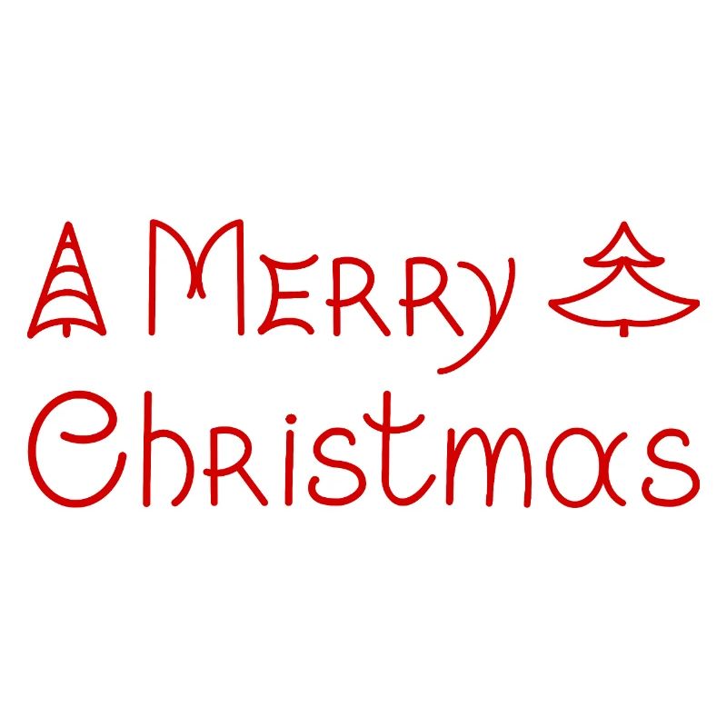 Joyeux Noël, phrase manuscrite.
