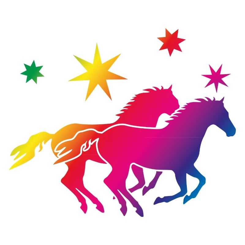 Rainbow Horse