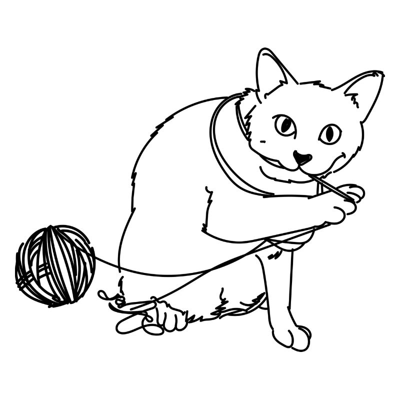 Playing cat