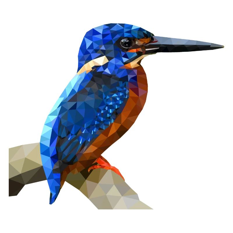 Conception d’oiseaux martin-pêcheurs : cadeau de pêche à la nature
