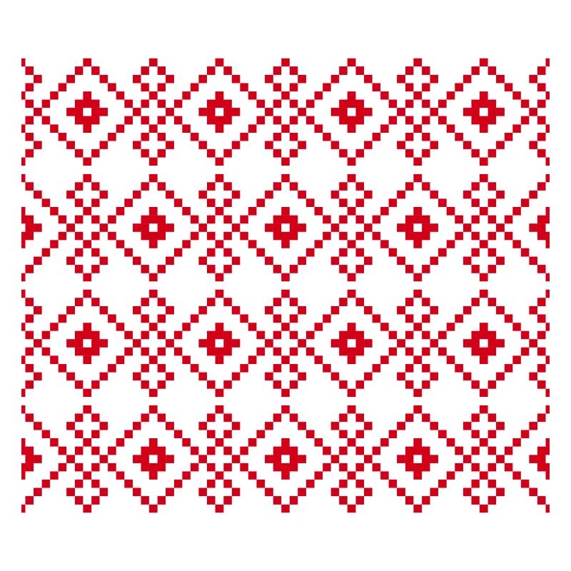 Weihnachtlicher einfarbiger Pullover (rot)