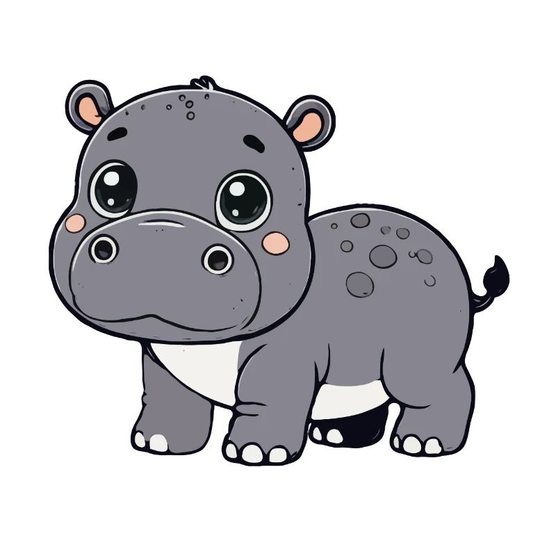 Enfant hippopotame