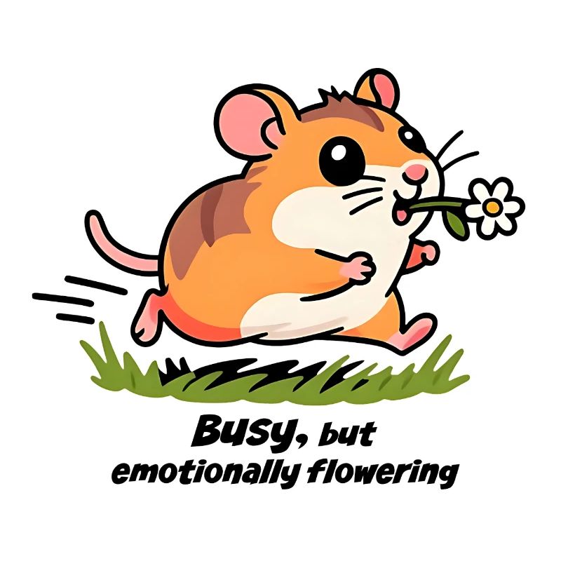 Hamster in the race to work
