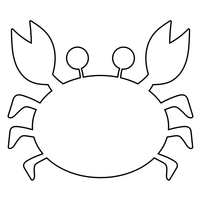 Krabbenumriss