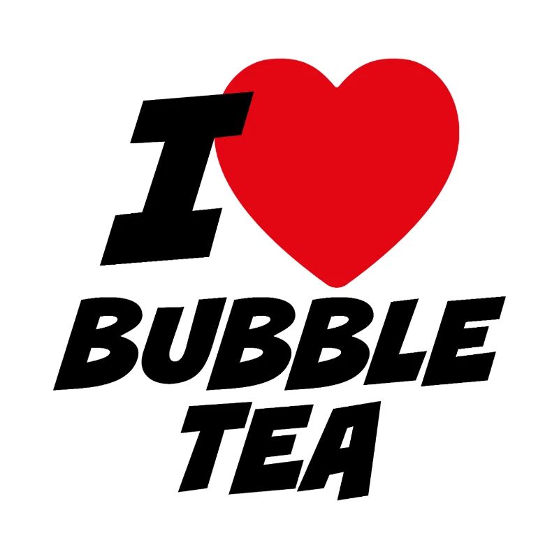 Ich liebe Bubble Tea