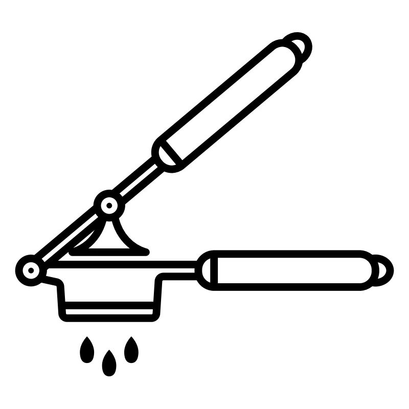 Garlic press or spaetzle press