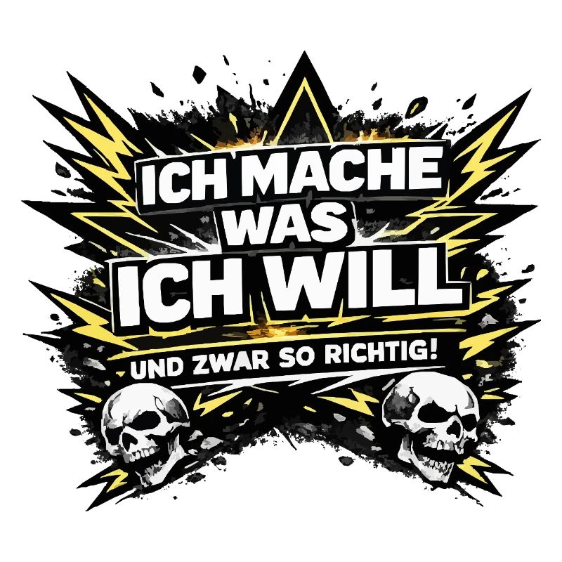 Ich mache was ich will – Skull & Blitze
